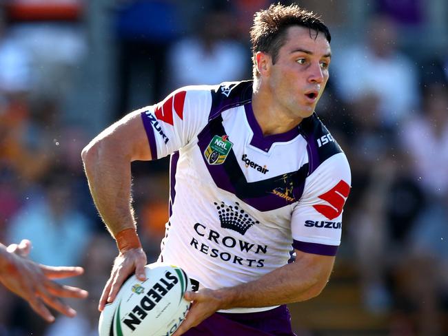 Mason learnt his craft under Cooper Cronk at the Storm. Picture: Gregg Porteous