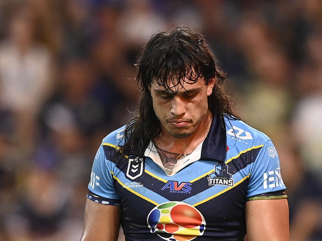 The clauses give Fa'asuamaleaui a chance to quit the club if the Titans aren’t performing. Picture: Getty Images