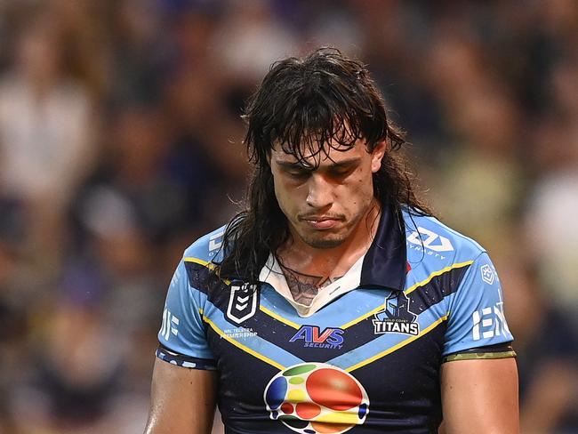 The clauses give Fa'asuamaleaui a chance to quit the club if the Titans aren’t performing. Picture: Getty Images