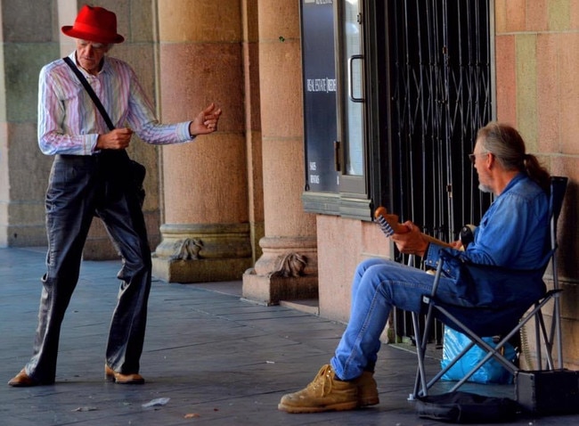 Nominated by David Hank, who featured in part one, Lionel, left, has a funky fashion sense. Picture: Bernard Humphreys