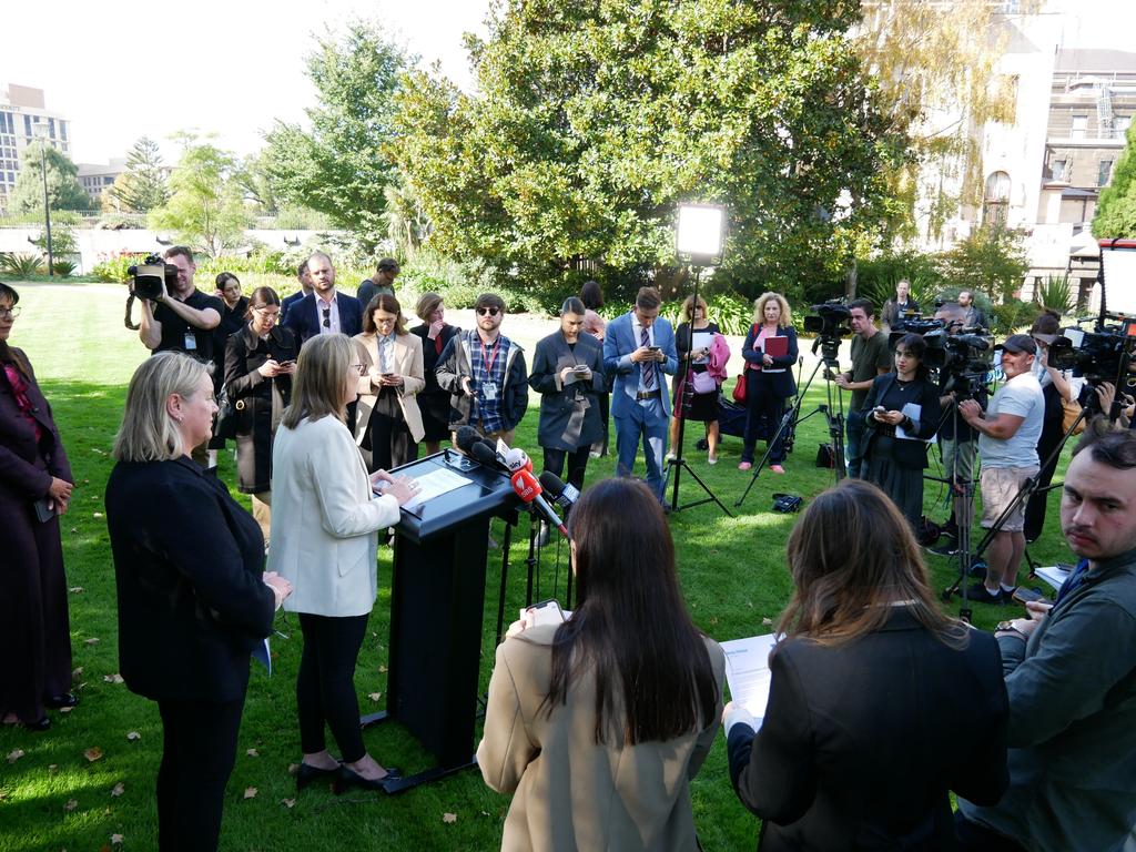 Former Premier Dan Andrews and former Health Minister Martin Foley committed to a second injecting room, but on Tuesday Premier Jacinta Allan scrapped the plan. Picture: NCA NewsWire/ Blair Jackson