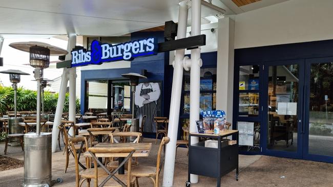 Ribs and Burgers at Oxford St, Bulimba. Picture: Brendan McBain