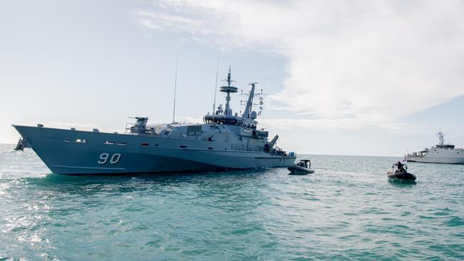 Exercise Kakadu is a multilateral maritime exercise involving Australian and international participants. Picture: Esther Linder