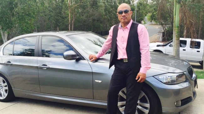 Ipswich Uber driver Sakaria Taufao is on trial in the Brisbane District Court. Photo: Facebook