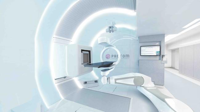 The proposed Australian Bragg Centre proton therapy unit spearheaded by the South Australian Health and Medical Research Institute. Picture: supplied by SAHMRI.