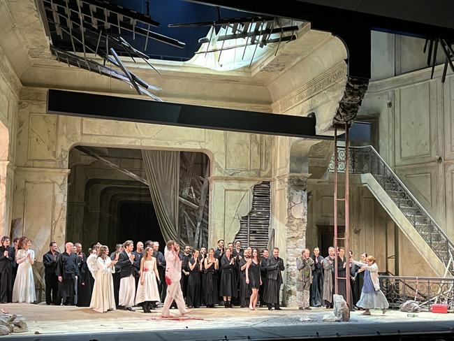 The curtain call at Rameau’s Samson. Picture: Paola Totaro