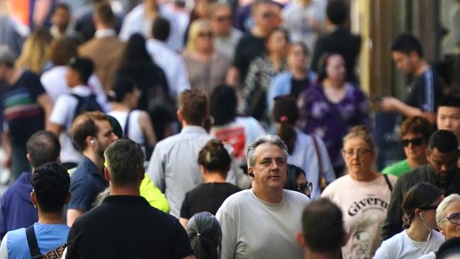 MELBOURNE AUSTRALIA - NewsWire Photos MARCH 8, 2024: Generic photos of people shopping in Melbourne.Picture: NCA NewsWire / Luis Enrique Ascui