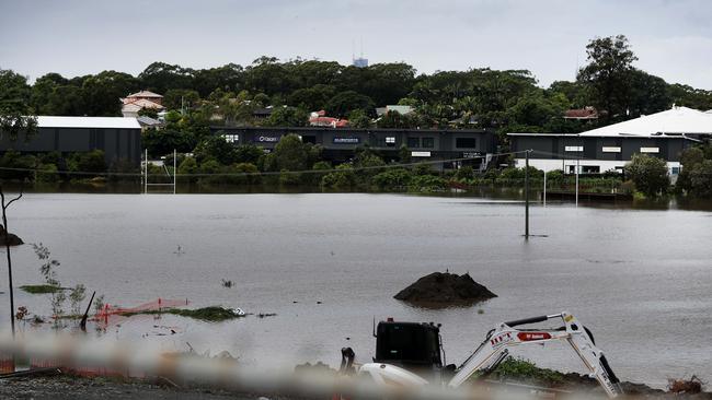 The Gold Coast Titans training precinct in Parkwood. Picture: Nigel Hallett