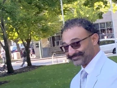 Sarkis Nakhoul, 42, stands trial charged with dangerous driving causing death after he caused a fatal collision when failing to give way at the intersection at Toolleen in Central Victoria. Picture: Gianni Francis.