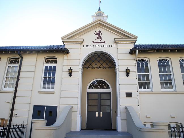 Scots College, Bellevue Hill Picture: AAP IMAGE/Danny Aarons