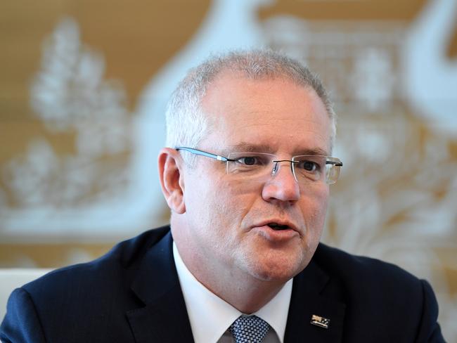 Scott Morrison is no Moses leading the Coalition out of the beckoning political wilderness. Picture: AAP