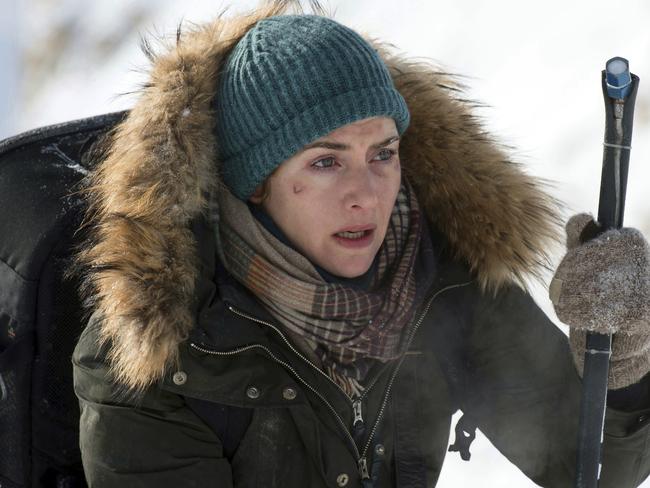 Kate Winslet in a scene from The Mountain Between Us. Picture: Kimberley French/Twentieth Century Fox via AP