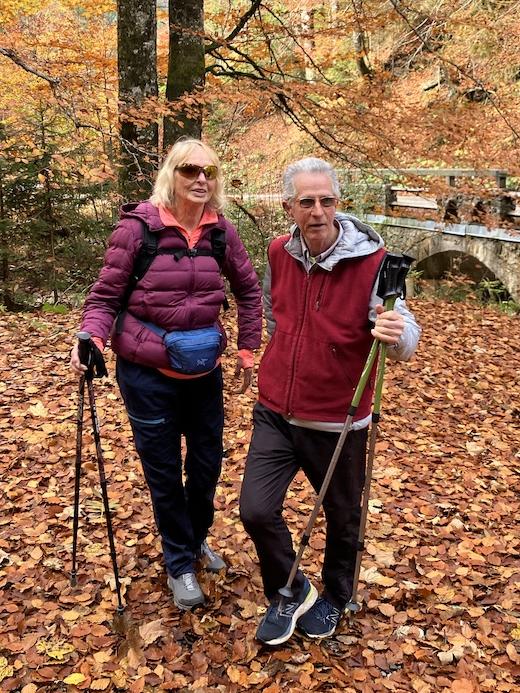 Will Boag (right) was diagnosed with Parkinson’s 14 years ago. Picture: Supplied.