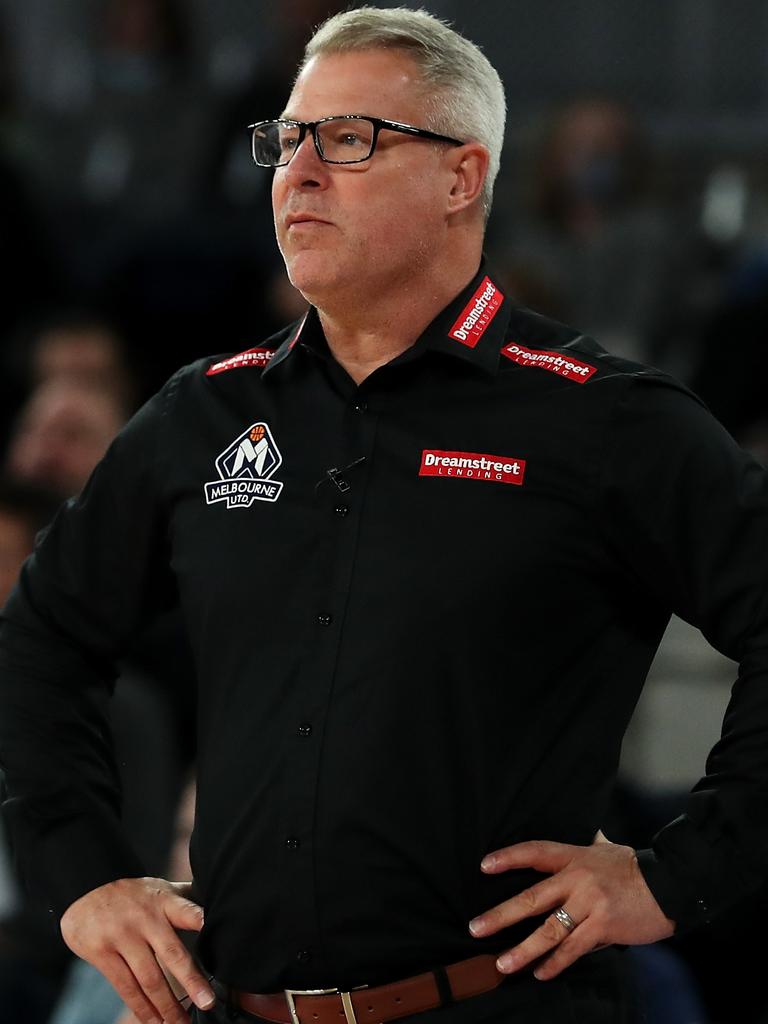 Once coach and assistant, Mitchell and Dean Vickerman are now on opposite sides of the Melbourne Throwdown rivalry. Picture: Getty Images