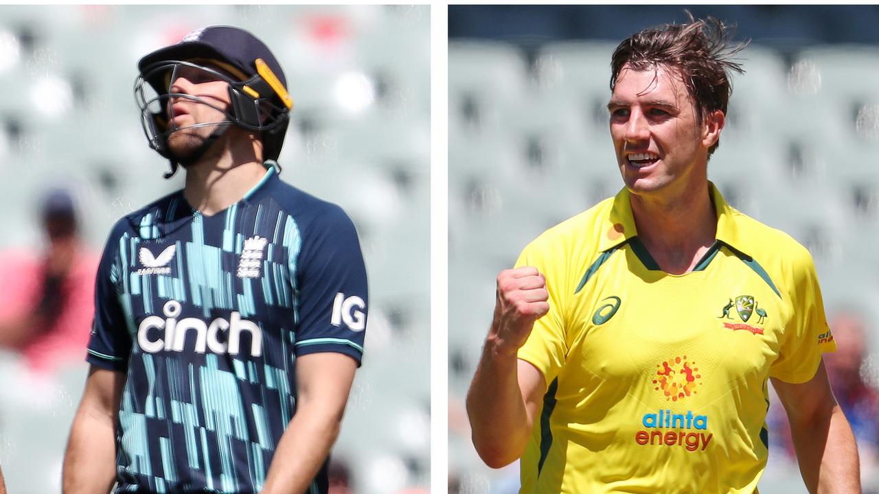 Poms’ World Cup party comes crashing down as Cummins’ ODI reign off to a flyer
