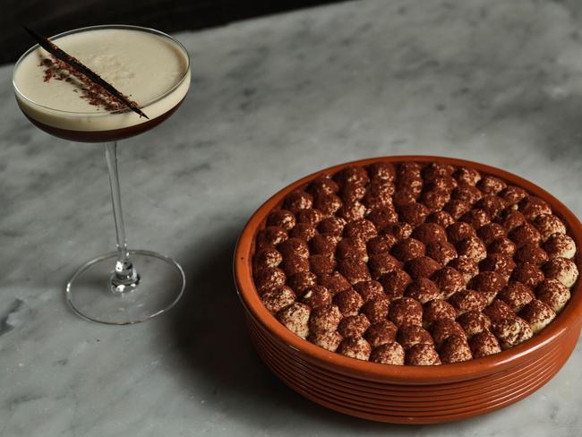 The restaurant trend of 2023. Tiramisu served tableside in an obnoxiously large bowl.