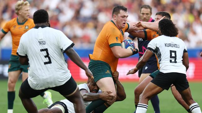 Fiji overpowered the Wallabies. Picture: Chris Hyde/Getty Images