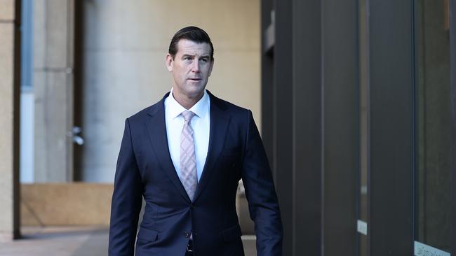 Ben Roberts-Smith at Supreme Court in Sydney. Picture: NCA NewsWire / Dylan Coker