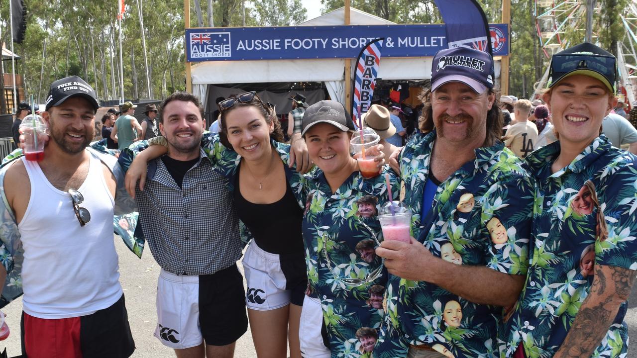 Jesse Harrison, Christina McNeill, Brenton Brown, Nathan Black, Craig Millar and Darna Zischke at CMC Rocks 2024. Picture: Aaron Goodwin