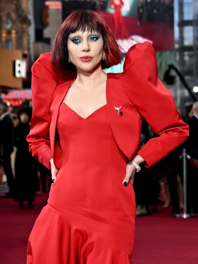 Gaga starred in the film Joker Folie à Deux. Picture: Gareth Cattermole/Getty Images.