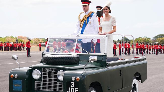 William and Kate on their controversial Caribbean tour. Picture: Paul Edwards – Pool/Getty Images