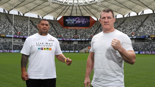 Mark Hunt v Paul Gallen will be one of the headline acts at Bankwest Stadium in December.