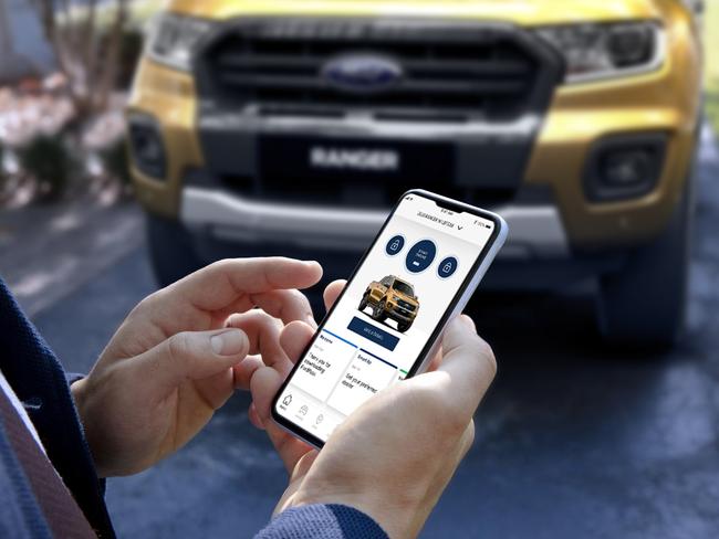 Ford is introducing a new smartphone app for the Ranger ute.