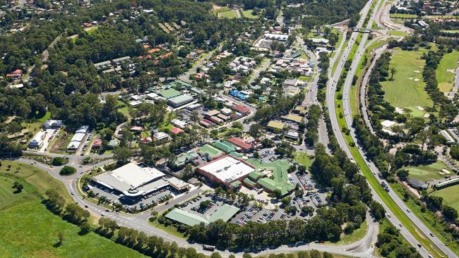 The Mudgeeraba retail area.