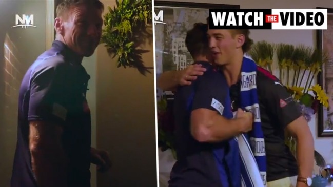 North Melbourne recruit gets surprise draft night visit