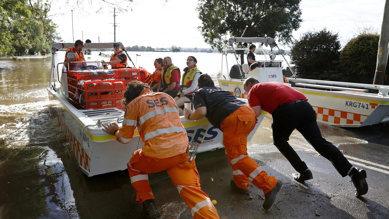 Emergency officials were inundated with calls for help in the past week of severe flooding in NSW. Picture: NCA NewsWire / Dylan Coker