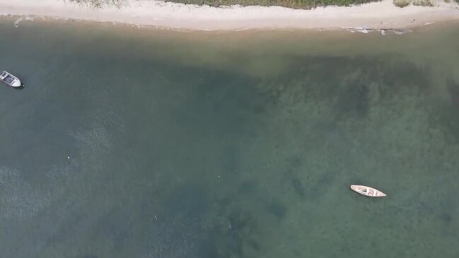 Drone footage disproves latest Straddie croc sighting