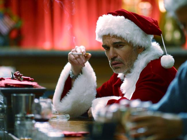 Billy Bob Thornton in Bad Santa.