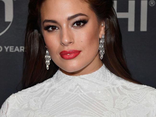 Model and backstage host Ashley Graham.