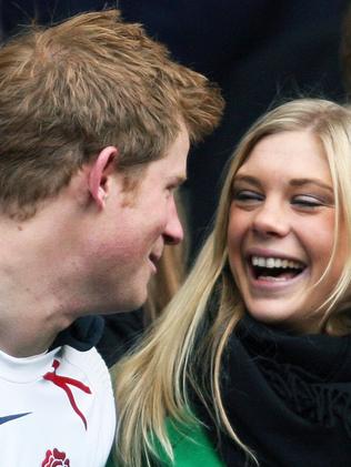 Prince Harry with Chelsy Davy in 2009. Picture: AFP PHOTO / Chris Ratcliffe