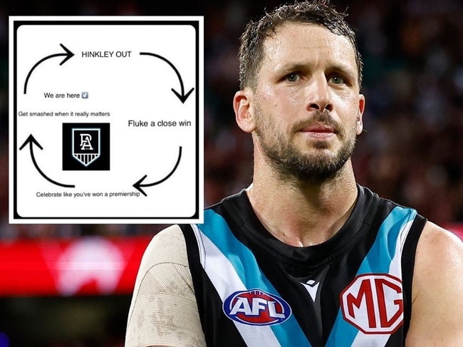 Fans react to Port's prelim final loss