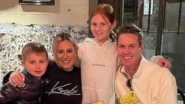 The family is moving to Singapore to be with Oliver Curtis. Photo: Instagram