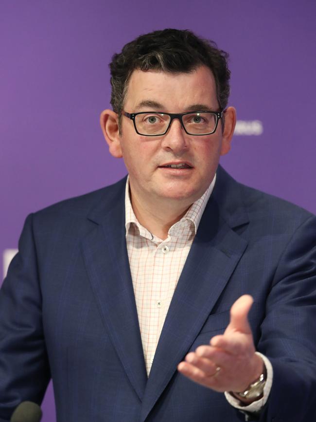 Victorian Premier Daniel Andrews. Picture: David Crosling