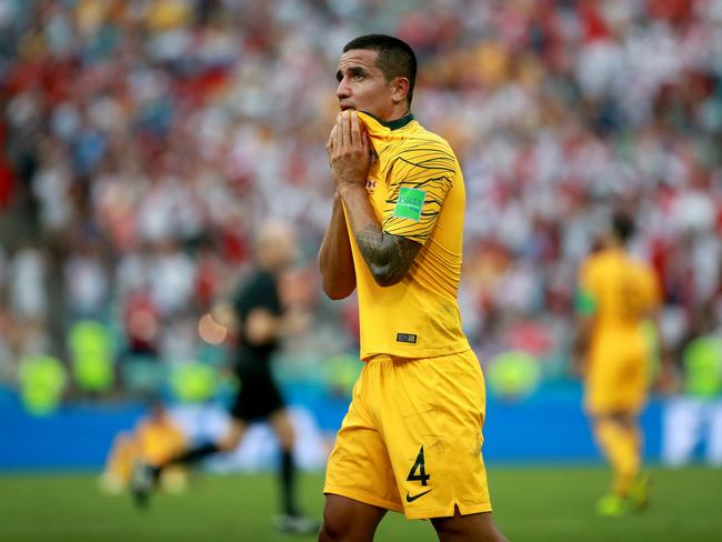 Tim Cahill is the only Australian to have featured at four World Cups. Pic: Toby Zerna