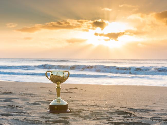 The Emirates Melbourne Cup at dawn. Shoalhaven Heads outside Nowra in NSW.