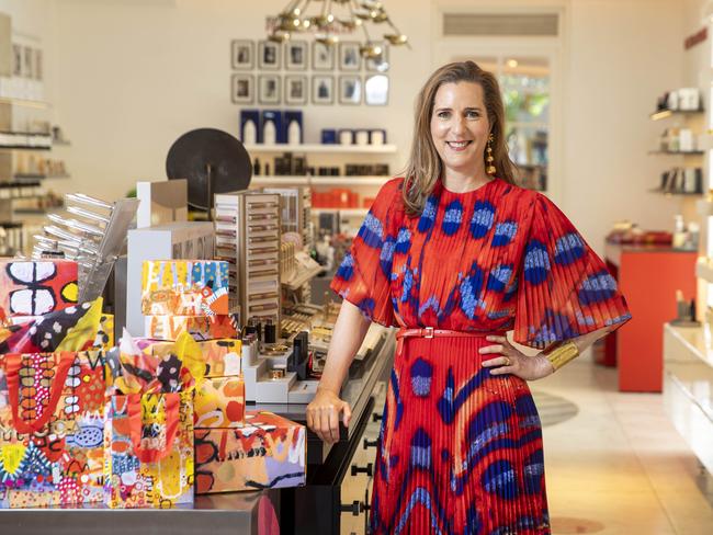 Founder of Mecca Cosmetica Jo Horgan. Picture: Aaron Francis/The Australian