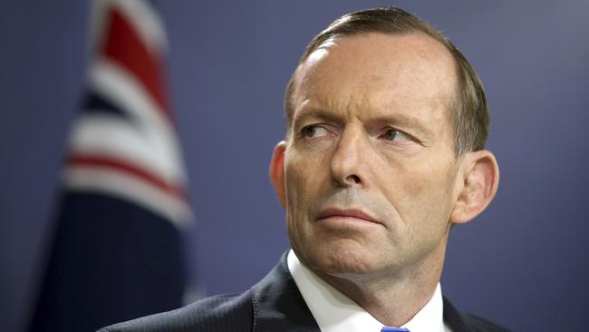 Former Australian Prime Minister Tony Abbott is staunchly opposed to same-sex marriage. Picture: AP