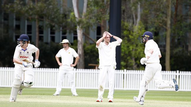 Action from the match between QLD University and Wynnum earlier this season.. Picture: Tertius Pickard