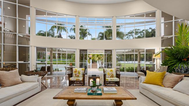 The living room of 16-18 Stream Ave, Kewarra Beach.