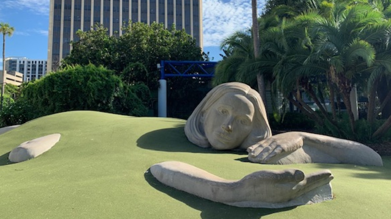 Sculpture at Lake Eola Park. Picture: Supplied