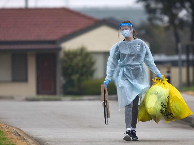 Australia’s aged care residents have been on the frontline of the COVID-19 pandemic. Picture: Sarah Matray