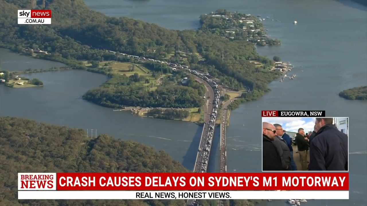 Crash Causes Major Delays On Sydneys M1 Motorway Sky News Australia 5647