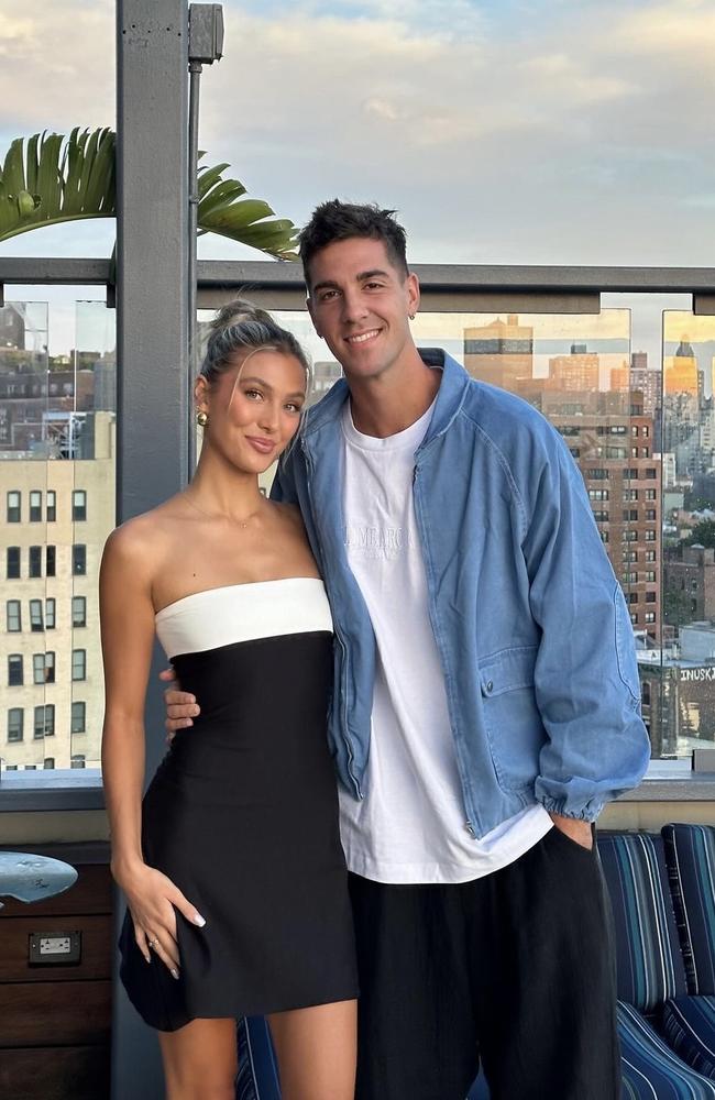 Dal Sasso previously dated tennis champ Thanasi Kokkinakis for six months. Picture: Instagram