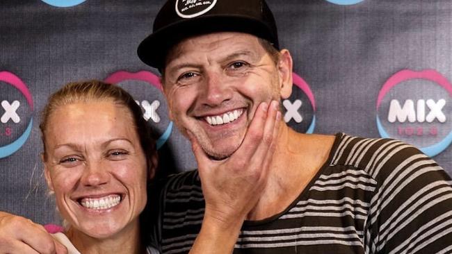 Erin Phillips and Mark Soderstrom were co-hosts at Mix. Picture: Instagram