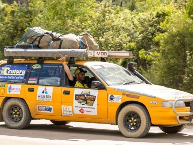 Team 'Bob's Mob', from Bob's Tyres in the Dunga Derby.