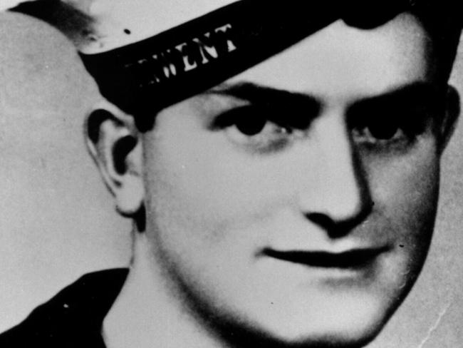 Aust sailor Ordinary Seaman Teddy Sheean. The fifth Collins class submarine has been named after him.
